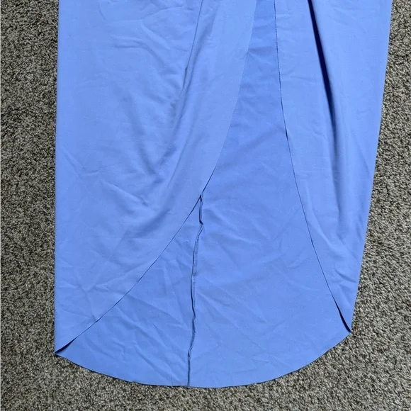 SKIMS NWT Sarong Coverup Skirt Ruched Back Knotted Front Side Slit Front Medium - Picture 3 of 8